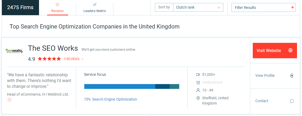Top SEO Company UK