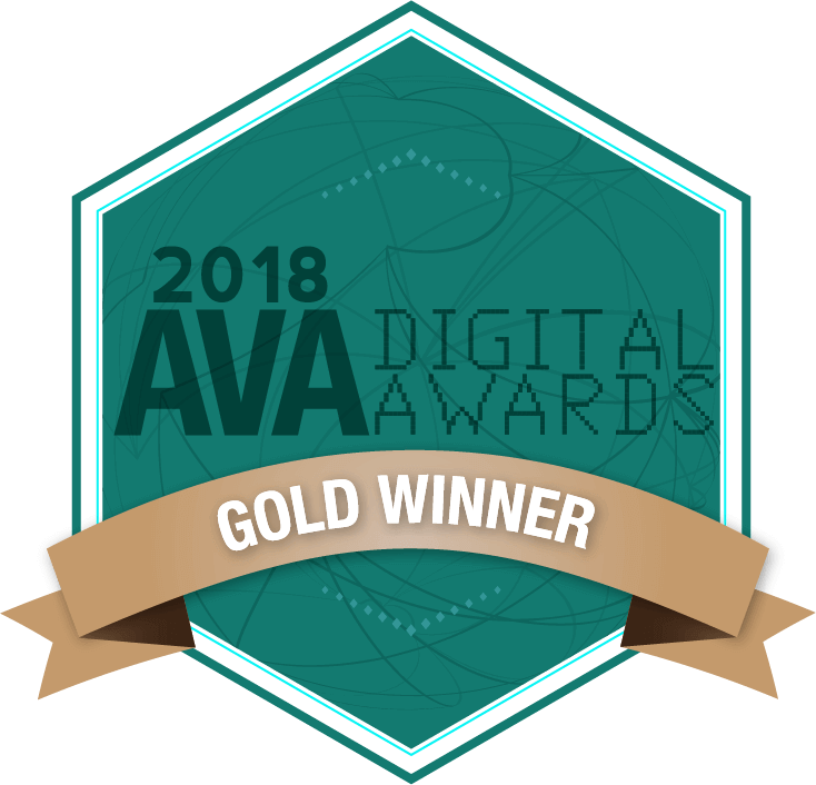 The SEO Works are the 2018 AVA Digital Awards gold winner