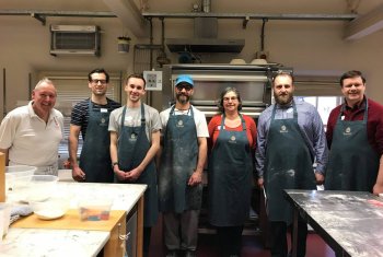 The SEO Works team at the School of Artisan Food and Baking class