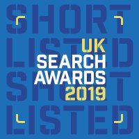 uk search awards 2019 logo