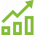 graph showing improvements over time