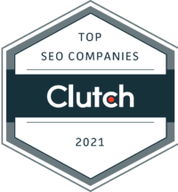 clutch top seo companies 2021 logo