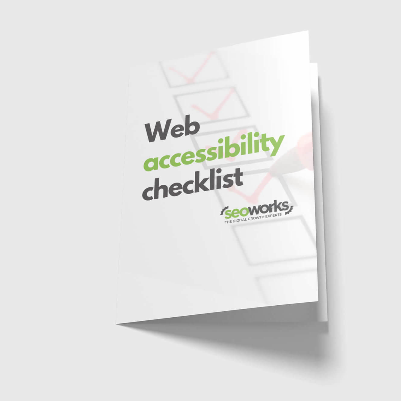Web Accessibility Checklist Mock ups