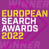 european search awards 2022 winner logo