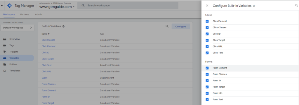 How to set up Google Tag Manager (step 5 screenshot 2)