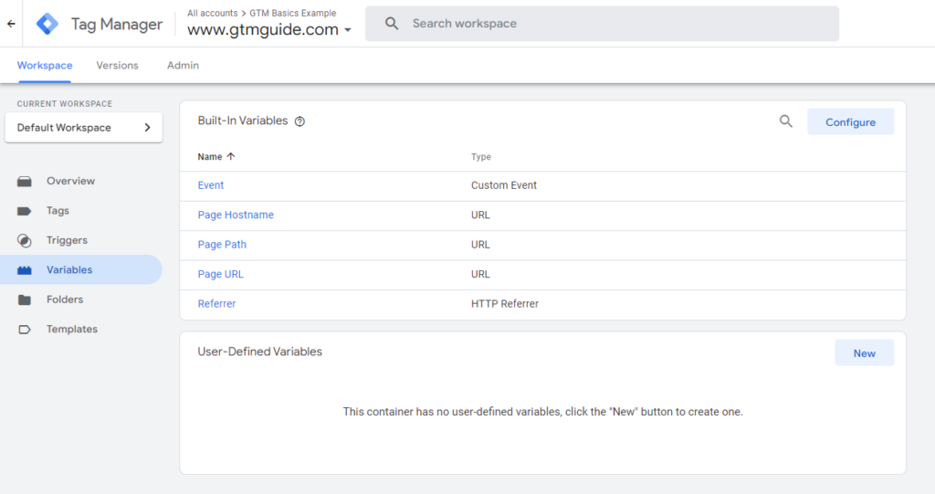How to set up Google Tag Manager (step 4 screenshot)